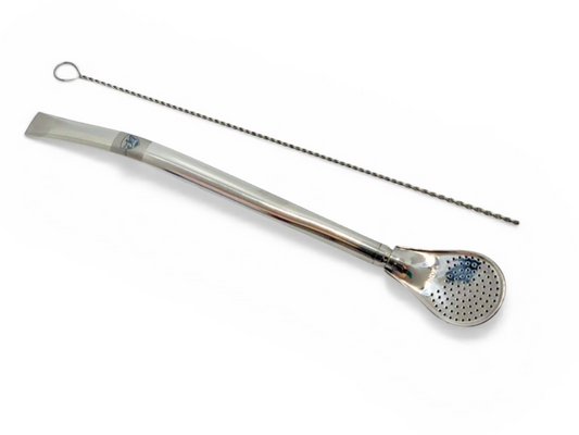 Bomba Tereré Jet Inox De Bojo "pêra " Desmontável