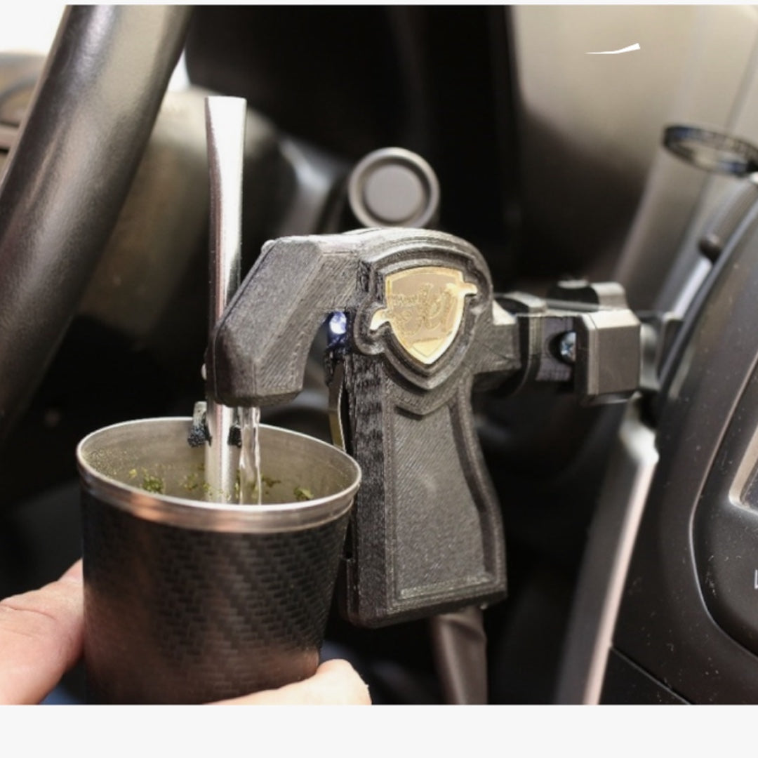 Garrafa Tereré Jet Stanley CInza 7,5 L com Bateria Recarregável