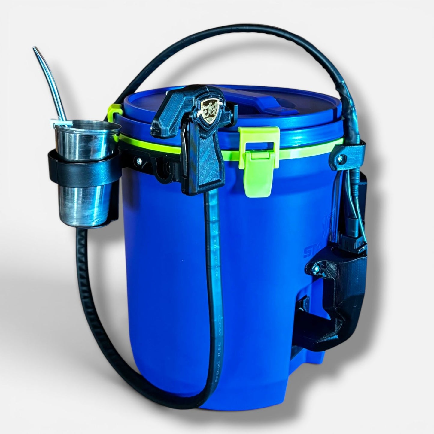 Garrafa Tereré Jet Stanley Azul Royal 7,5 L com Bateria Recarregável
