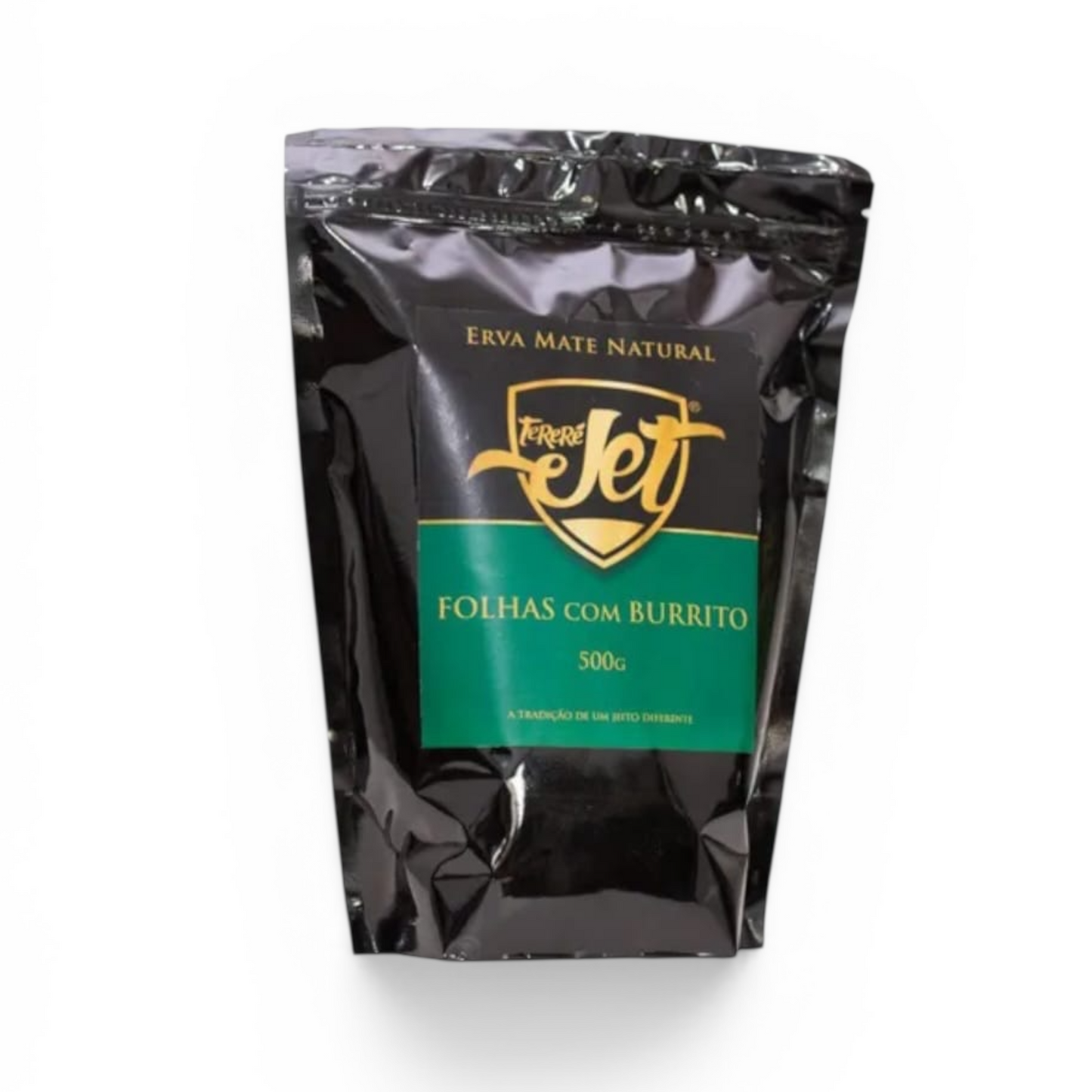 Erva Mate Tereré Jet Folhas Com Burrito  (Hortelã) pct 500g