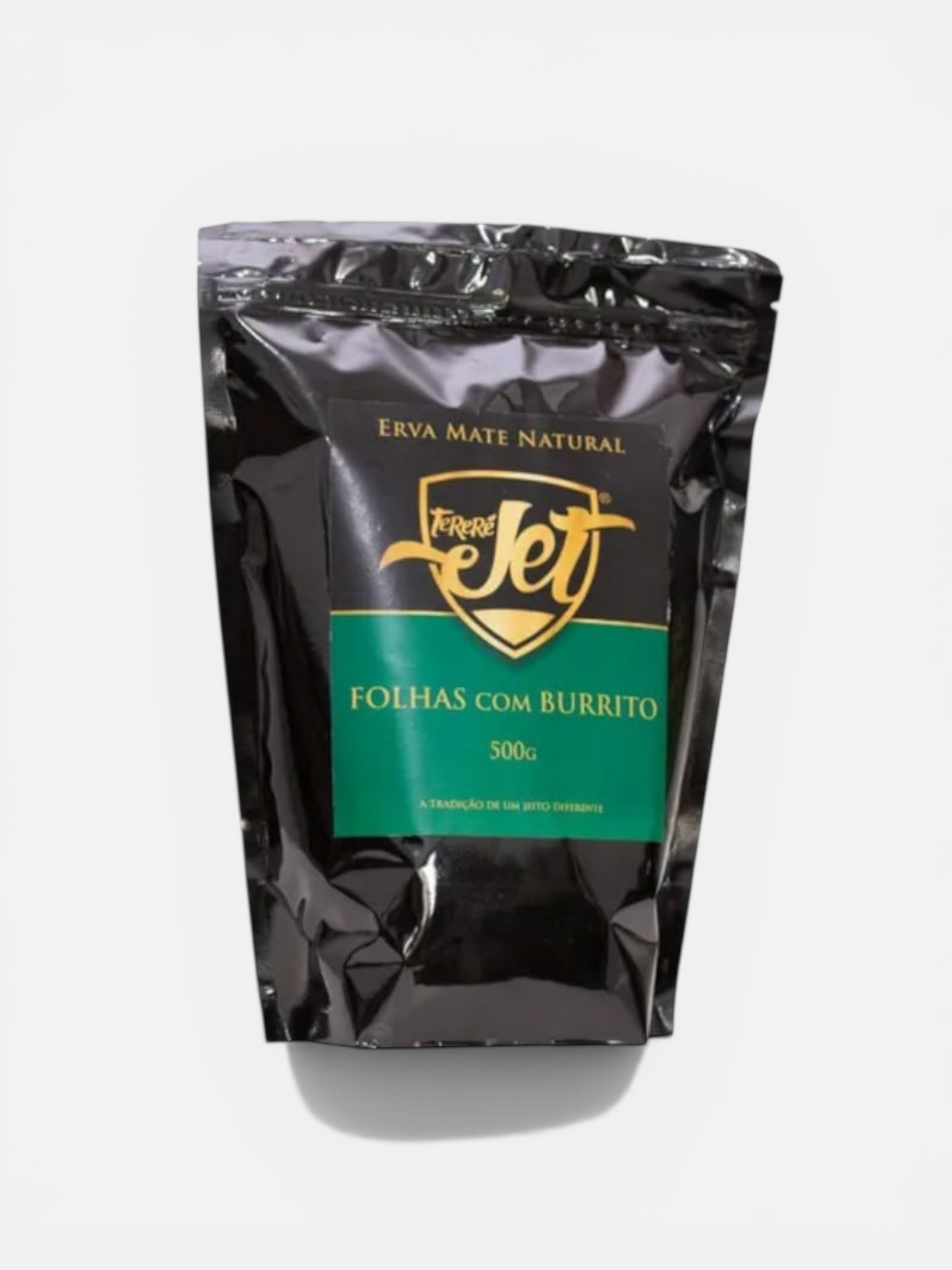 Erva Mate Tereré Jet Folhas Com Burrito  (Hortelã) pct 500g