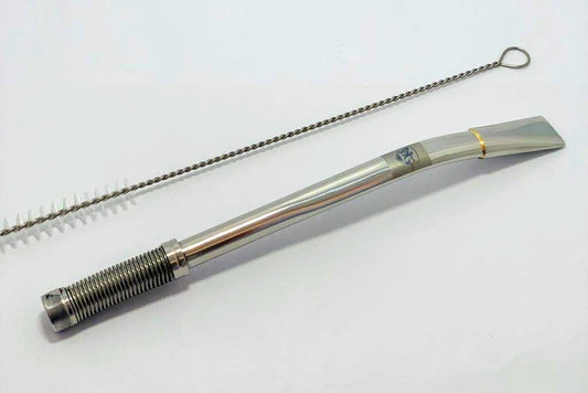 Bomba Tereré Jet Inox De Mola Desmontável