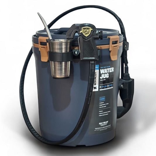 Garrafa Tereré Jet Stanley Azul Petróleo 7,5 L com Bateria Recarregável