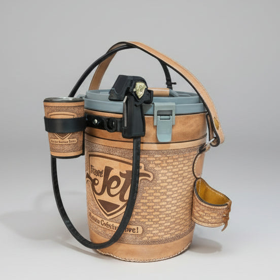 Garrafa Tereré Jet 7,5 L Stanley Couro com Bateria Recarregável