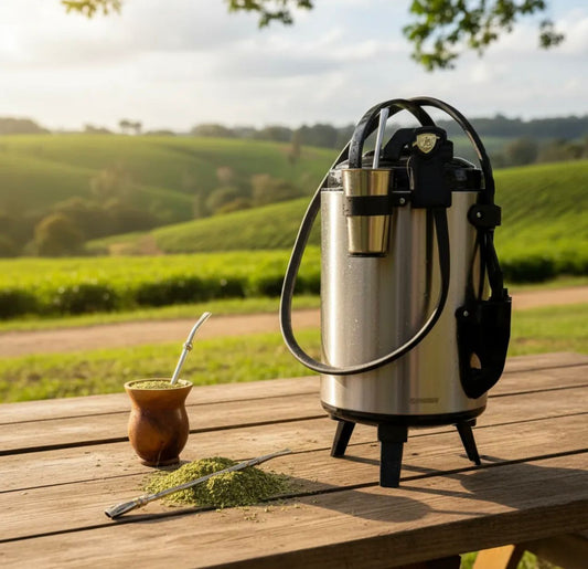 Garrafa Térmica Tereré Jet Dual- Quente Ou Frio- 9,5 L C/ Bateria