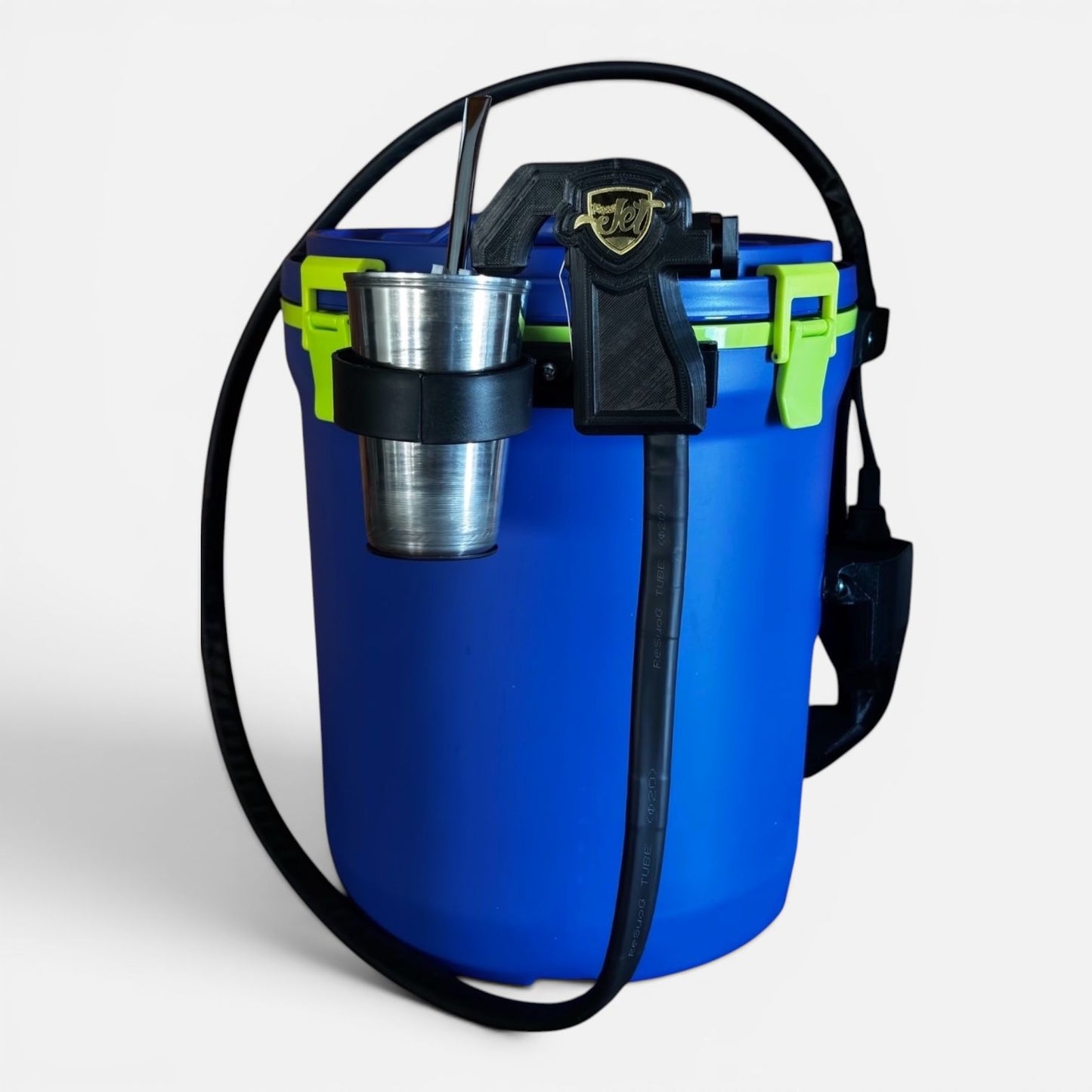 Garrafa Tereré Jet Stanley Azul Royal 7,5 L com Bateria Recarregável