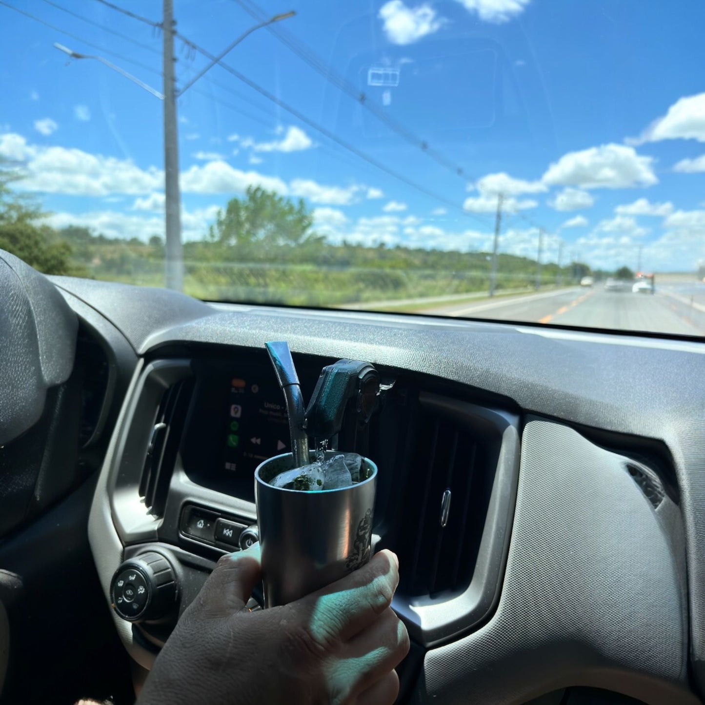 Kit Tereré Jet Pop Pra Garrafa Inox Á Vácuo ( Sem Garrafa)