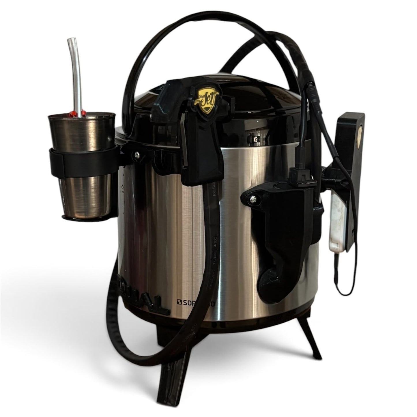 Garrafa Térmica Tereré Jet Dual- Quente Ou Frio- 6 L C/ Bateria